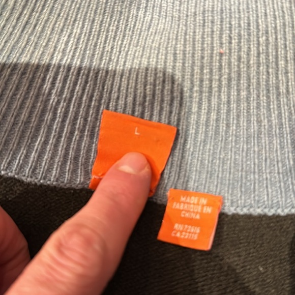 Hugo Boss Mens Half Zip Sweater Size L - Picture 5 of 5